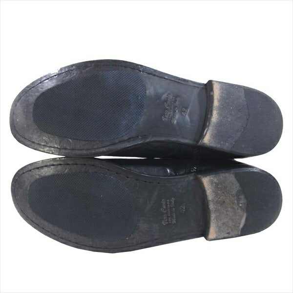 パウエルクス 15325 RODEO サイドジップ ブーツ ブラック系 42【中古】