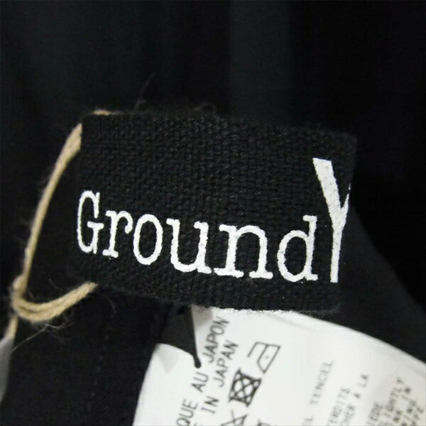 Yohji Yamamoto ヨウジヤマモト Ground Y グラウンドワイ GN-D05-200 ドレープ カーディガン 黒系 3【新古品】【未使用】【中古】