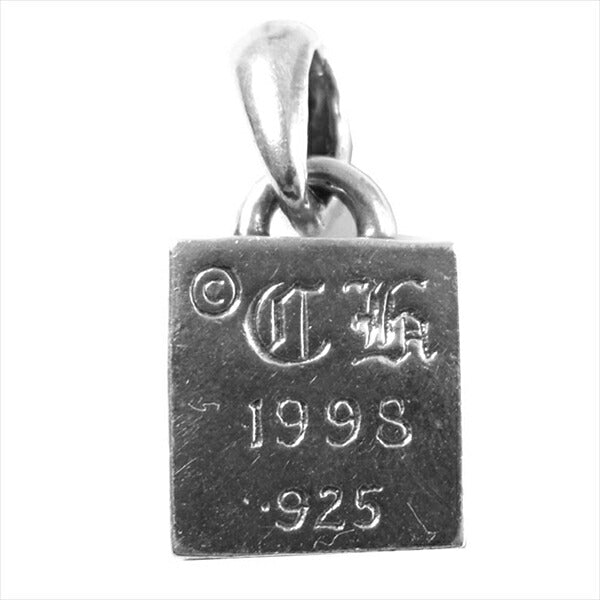 CHROME HEARTS クロムハーツ（原本無） FRAMED CH PLUS フレームド CHプラス チャーム ペンダントトップ シルバー【中古】