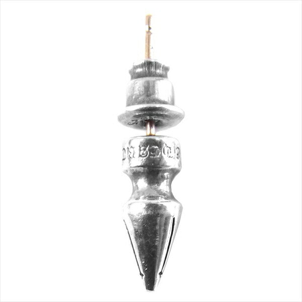 CHROME HEARTS クロムハーツ（原本無） STUD SPIKE スパイク スタッド メンズ ピアス シルバー【中古】