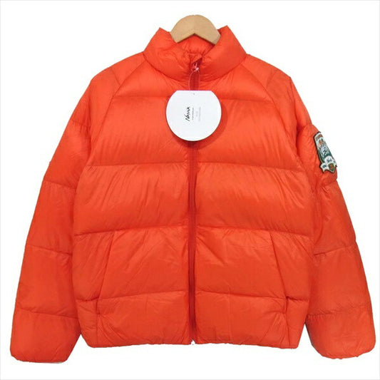 NANGA ナンガ N125BBEF1 25TH ANNIVERSARY MODEL DOWN JACKET 周年 アニバーサリーモデル ダウンジャケット オレンジ系 S【新古品】【未使用】【中古】