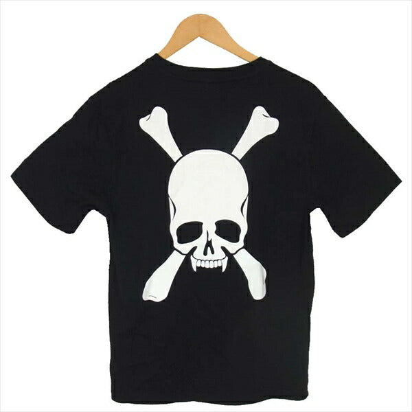 ROEN ロエン ROEN-HST01 スカルプリント クルーネック ショートスリーブ 半袖 Tシャツ ブラック系 M【美品】【中古】
