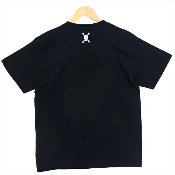 ROEN ロエン 52047013 MULTI COLOR SKULL SS Tee マルチスカル カラープリント 半袖 クルーネック Tシャツ ブラック系 M【美品】【中古】