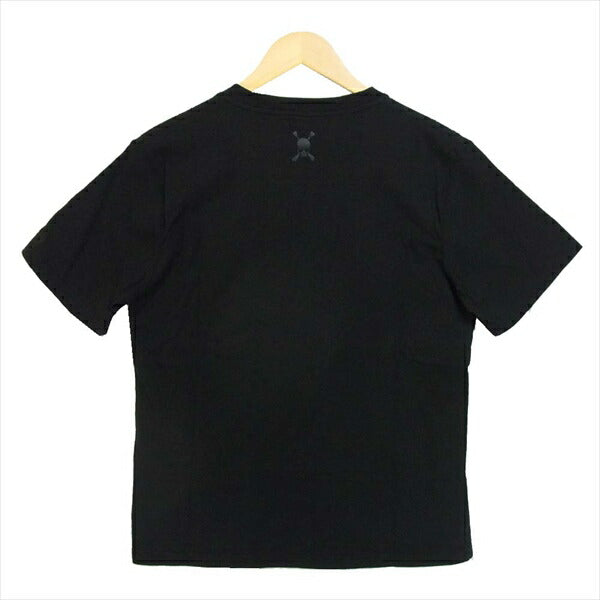 ROEN ロエン ROEN-HST01 ロゴプリント クルーネック 半袖Tシャツ 日本製 ブラック系 M【美品】【中古】