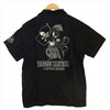 VANSON バンソン ルーニーテューンズ 刺繍 半袖 ボーリングシャツ ブラック系 L【極上美品】【中古】