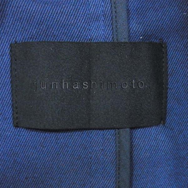 junhashimoto ジュンハシモト ツイル ラップコート TWILL WRAP COAT 1011910005 コート ネイビー系 4【新古品】【未使用】【中古】