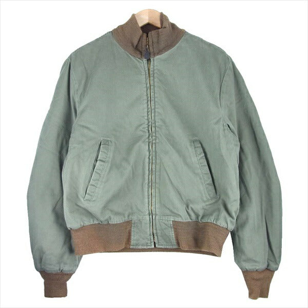 SPIEWAK スピーワック JACKET TANKER INTERMEDIATE TYPE T-1 USA製 ミリタリー MA-1 ブルゾン カーキ(オリーブグリーン)系 M【中古】