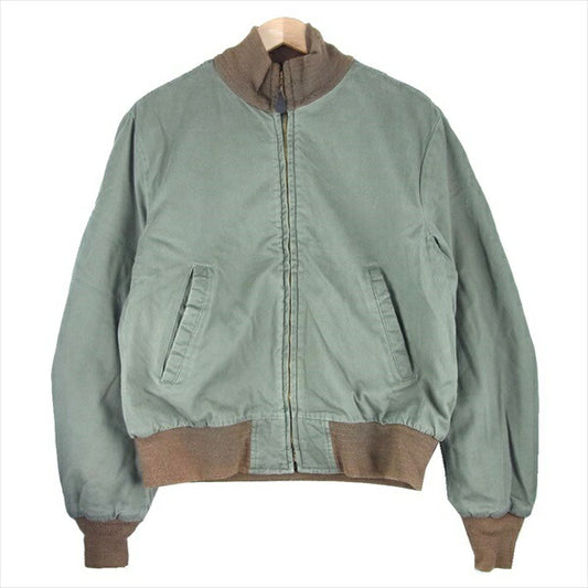 SPIEWAK スピーワック JACKET TANKER INTERMEDIATE TYPE T-1 USA製 ミリタリー MA-1 ブルゾン カーキ(オリーブグリーン)系 M【中古】