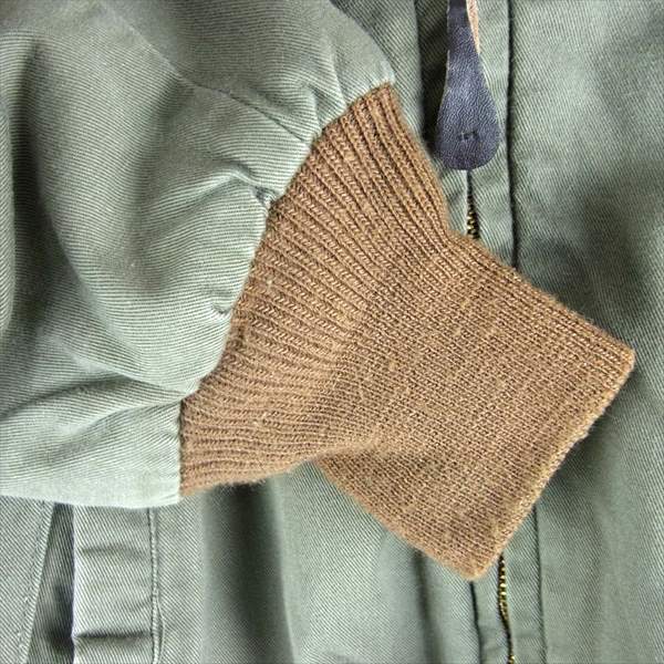 SPIEWAK スピーワック JACKET TANKER INTERMEDIATE TYPE T-1 USA製 ミリタリー MA-1 ブルゾン カーキ(オリーブグリーン)系 M【中古】