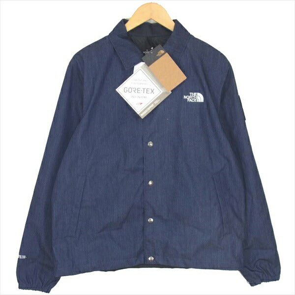 THE NORTH FACE ノースフェイス 国内正規品 20SS NP12042 GTX Denim Coach デニム コーチ ジャケット ネイビー系 L【新古品】【未使用】【中古】