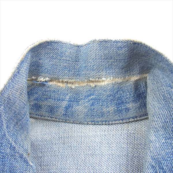 Levi's リーバイス ヴィンテージ オリジナル 506xx 1st シンチバック針無し 1st 片面タブ デニム ジャケット インディゴブルー系【中古】
