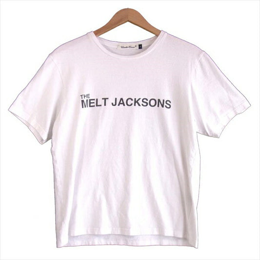 UNDERCOVER アンダーカバー THE MELT JACKSONS 半袖 メンズ コットン 日本製 Tシャツ 白系 2【中古】