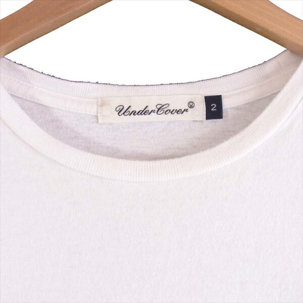 UNDERCOVER アンダーカバー THE MELT JACKSONS 半袖 メンズ コットン 日本製 Tシャツ 白系 2【中古】