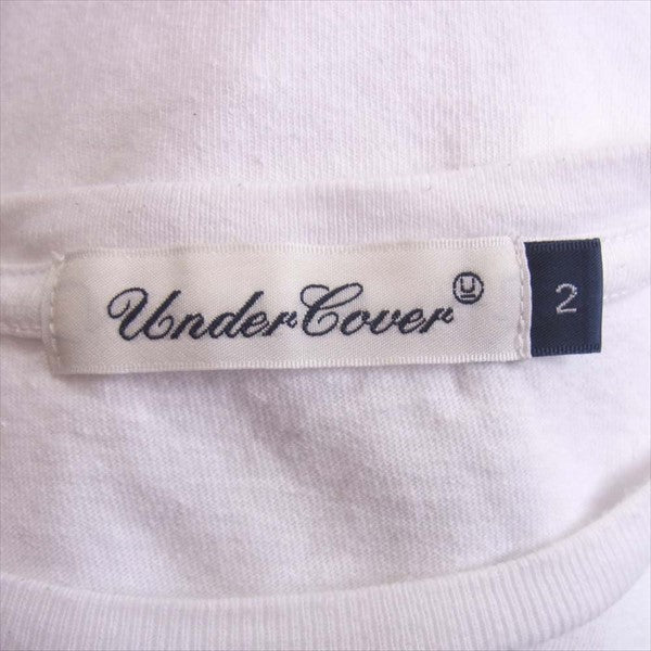 UNDERCOVER アンダーカバー THE MELT JACKSONS 半袖 メンズ コットン 日本製 Tシャツ 白系 2【中古】