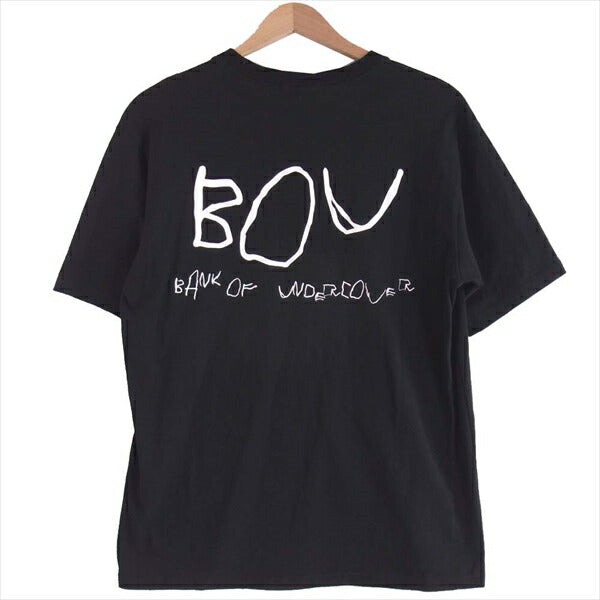 UNDERCOVER アンダーカバー BOU BANK OF UNDERCOVER 半袖 メンズ Tシャツ ブラック系 ３【中古】
