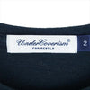 UNDERCOVER アンダーカバー ブランド ロゴ 半袖 Tシャツ ブラック系 2【中古】