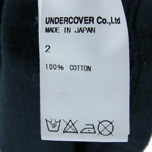 UNDERCOVER アンダーカバー NO BORDER 半袖 Tシャツ ブラック系 2【中古】