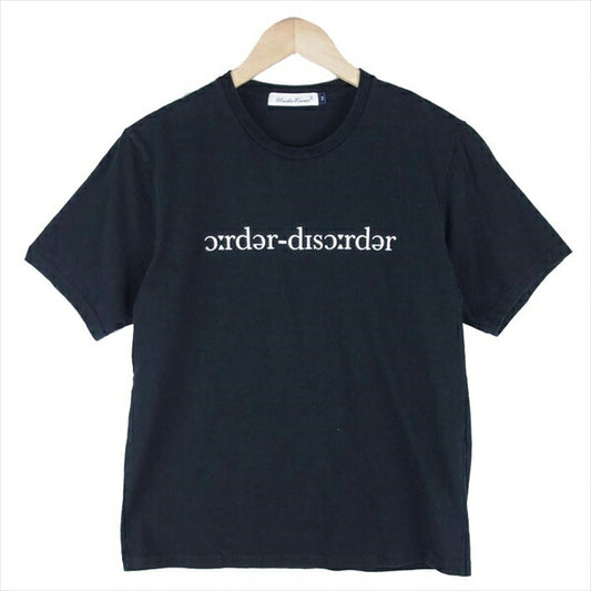 UNDERCOVER アンダーカバー order-disorder 半袖 Tシャツ ブラック系 2【中古】
