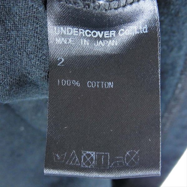 UNDERCOVER アンダーカバー order-disorder 半袖 Tシャツ ブラック系 2【中古】