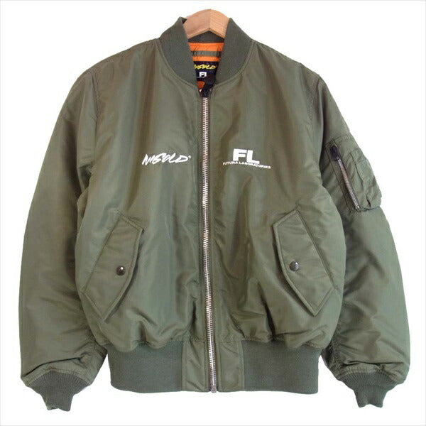 FUTURA LABORATORIES フューチュララボラトリーズ NIGOLD MA-1 JACKET ジャケット カーキ(オリーブグリーン)系 M【極上美品】【中古】