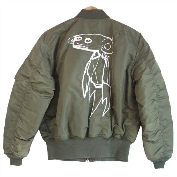 FUTURA LABORATORIES フューチュララボラトリーズ NIGOLD MA-1 JACKET ジャケット カーキ(オリーブグリーン)系 M【極上美品】【中古】