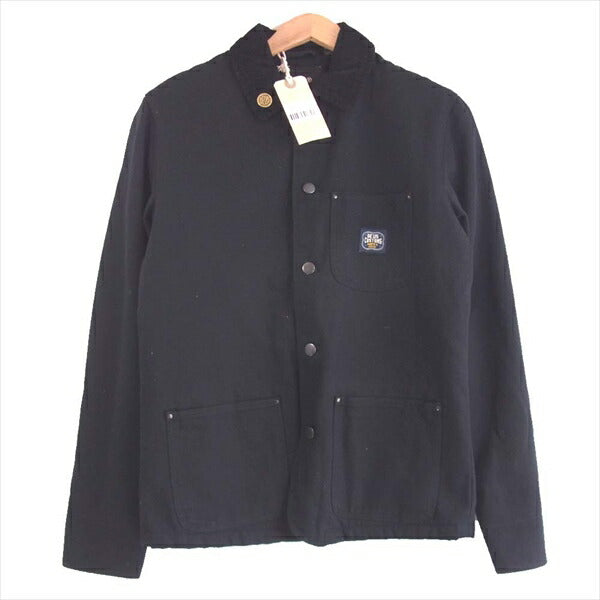 デウスエクスマキナ DMF95907 HANK CHORE SHIRT ワークジャケット ジャケット 黒系 XS【中古】