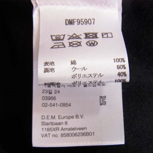 デウスエクスマキナ DMF95907 HANK CHORE SHIRT ワークジャケット ジャケット 黒系 XS【中古】