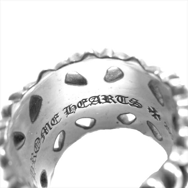 CHROME HEARTS クロムハーツ（原本有） 国内正規店原本付属 CEMETERY セメタリークロス リング シルバー 17号程度【中古】