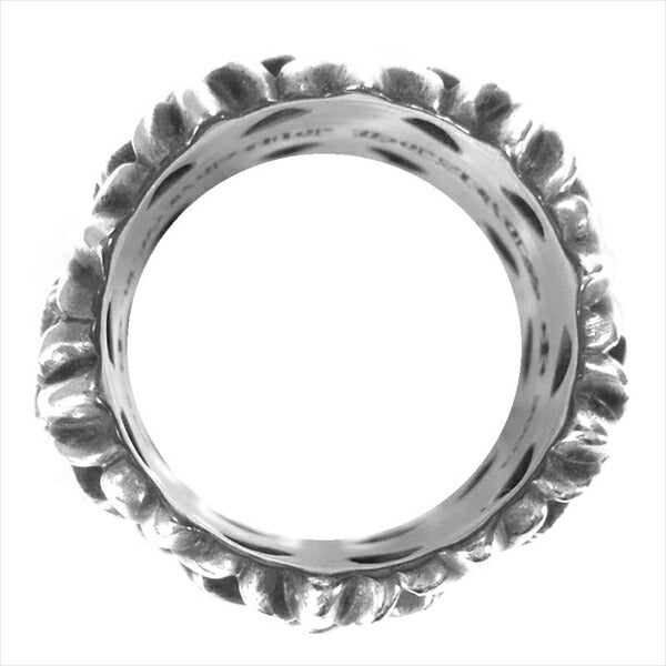 CHROME HEARTS クロムハーツ（原本有） 国内正規店原本付属 CEMETERY セメタリークロス リング シルバー 17号程度【中古】