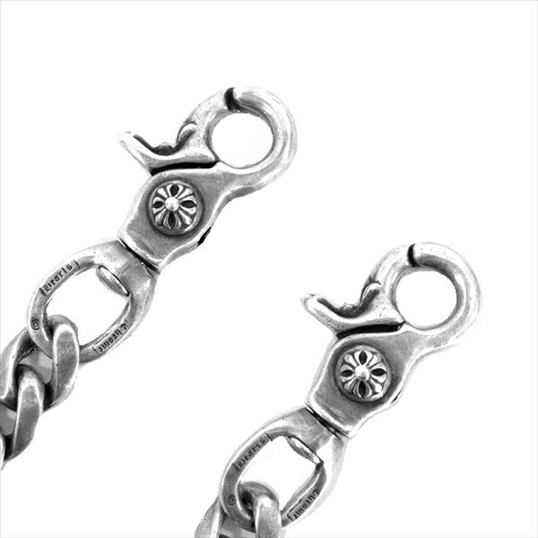 CHROME HEARTS クロムハーツ（原本無） 2クリップ ロング クラシック ウォレットチェーン シルバー【中古】