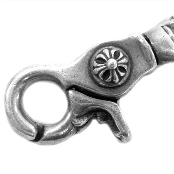 CHROME HEARTS クロムハーツ（原本無） 2クリップ ロング クラシック ウォレットチェーン シルバー【中古】