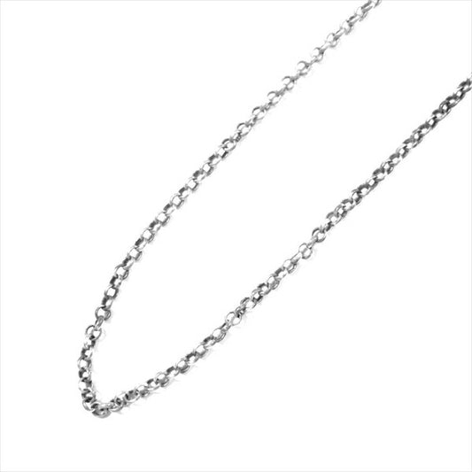 CHROME HEARTS クロムハーツ（原本無） クロムハーツ CHROME HEARTS 925silver 16inch 16インチ ロール チェーン シルバー 【即決】 シルバー【中古】