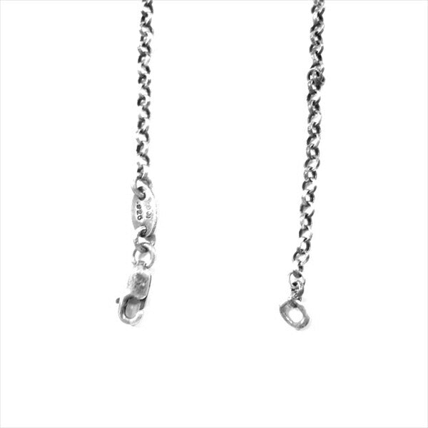 CHROME HEARTS クロムハーツ（原本無） クロムハーツ CHROME HEARTS 925silver 16inch 16インチ ロール チェーン シルバー 【即決】 シルバー【中古】