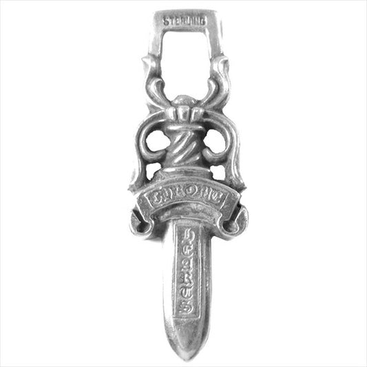 CHROME HEARTS クロムハーツ（原本無） #10 ダガ― ペンダント チャーム ペンダントトップ シルバー【中古】