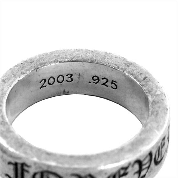 CHROME HEARTS クロムハーツ（原本無） 6mm SPACER FOREVER スペーサー フォーエバー リング シルバー -【中古】