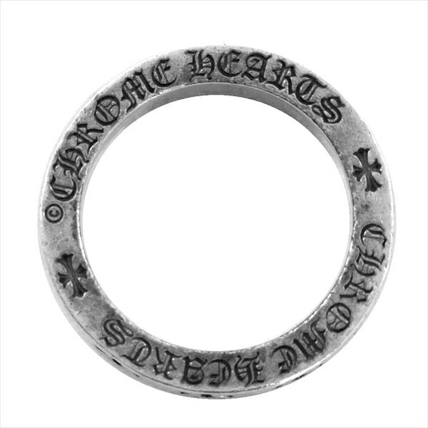 CHROME HEARTS クロムハーツ（原本無） 6mm SPACER FOREVER スペーサー フォーエバー リング シルバー -【中古】