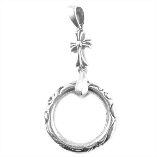 CHROME HEARTS クロムハーツ（原本無） EWLP SCRL スクロールバンド ベビーファット アイウェアループ トップ ペンダントトップ シルバー【中古】