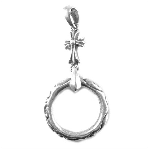 CHROME HEARTS クロムハーツ（原本無） EWLP SCRL スクロールバンド ベビーファット アイウェアループ トップ ペンダントトップ シルバー【中古】