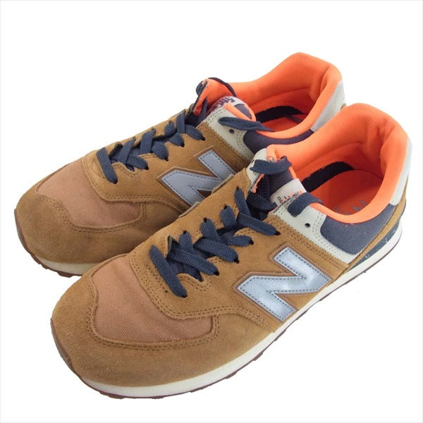 JUNYA WATANABE COMME des GARCONS ジュンヤワタナベコムデギャルソン ML574JMB ニューバランス NEW BALANCE スエード ローカット スニーカー ライトブラウン系 29cm【美品】【中古】