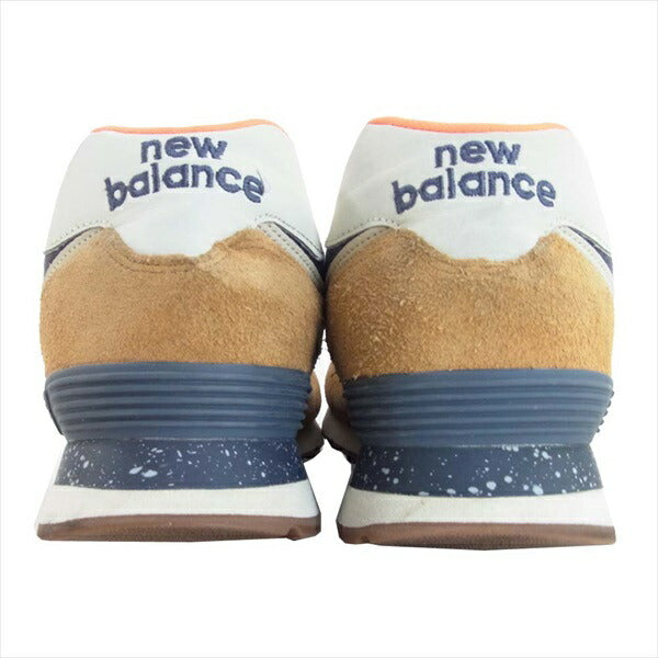 JUNYA WATANABE COMME des GARCONS ジュンヤワタナベコムデギャルソン ML574JMB ニューバランス NEW BALANCE スエード ローカット スニーカー ライトブラウン系 29cm【美品】【中古】