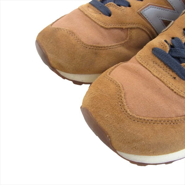 JUNYA WATANABE COMME des GARCONS ジュンヤワタナベコムデギャルソン ML574JMB ニューバランス NEW BALANCE スエード ローカット スニーカー ライトブラウン系 29cm【美品】【中古】