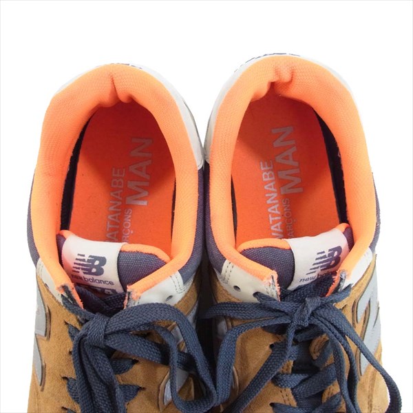 JUNYA WATANABE COMME des GARCONS ジュンヤワタナベコムデギャルソン ML574JMB ニューバランス NEW BALANCE スエード ローカット スニーカー ライトブラウン系 29cm【美品】【中古】