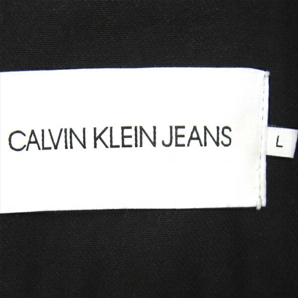 シーケーカルバンクライン ARCHIVE TRUCKER J310602 アーカイブ トラッカー デニム ジャケット 黒系 L【中古】