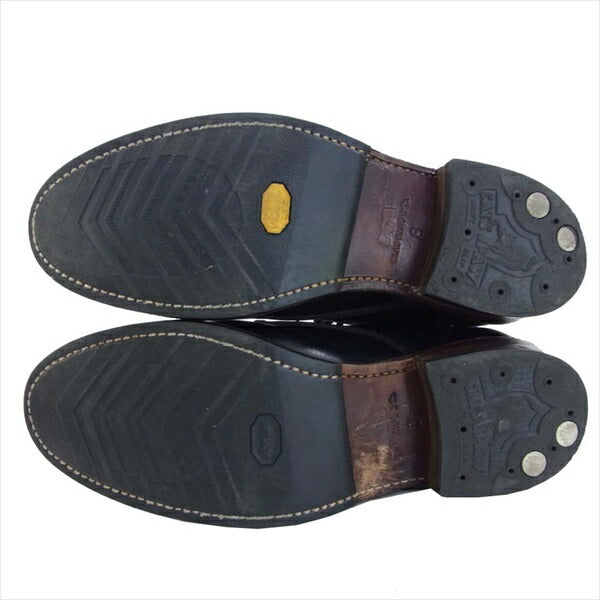 GLADHAND & Co. グラッドハンド All American Boots WALKLINE オールアメリカン レースアップ ブーツ ブラック系 8【中古】
