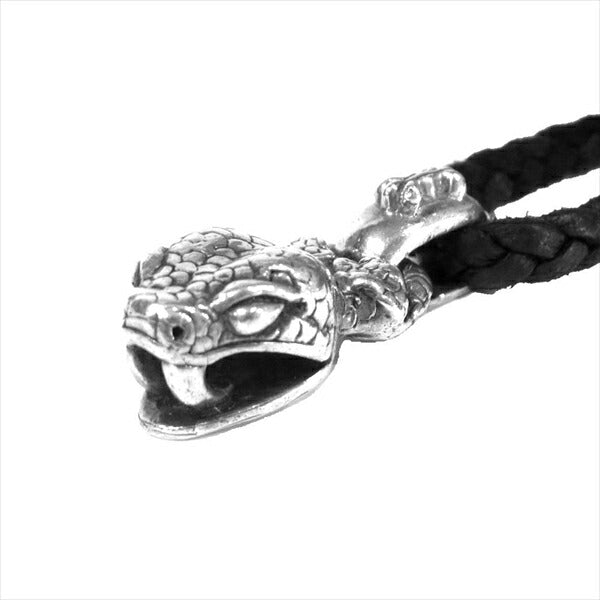 A&G エーアンドジー バイパー VIPER ペンダント チョーカー ネックレス シルバー【中古】