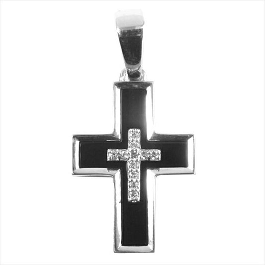 Justin Davis ジャスティンデイビス SPJ120-1 ギャラ付 CLASSICAL クラシカル クロス ペンダントトップ シルバー【極上美品】【中古】