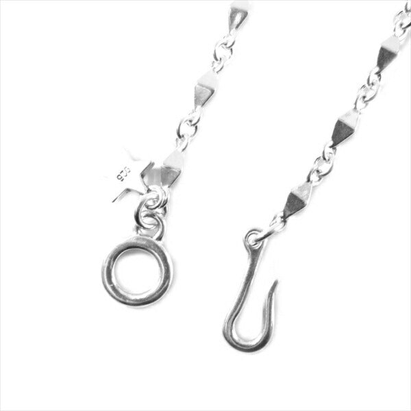 Justin Davis ジャスティンデイビス ギャラ付 SNJ213 50cm Curio Chain チェーン シルバー【美品】【中古】