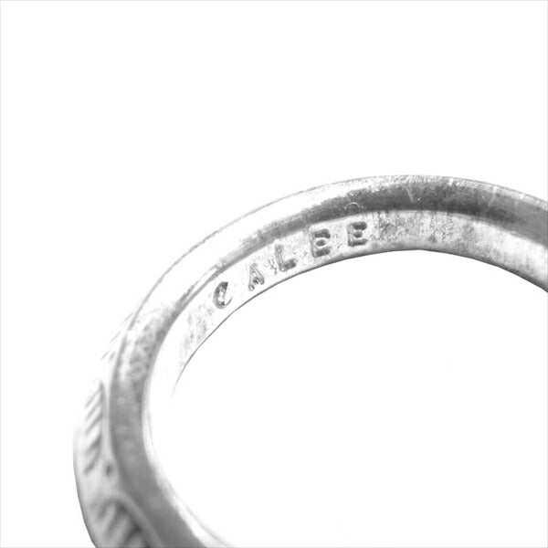 CALEE キャリー Triangle ring ナロー トライアングル 指輪 刻印 リング シルバー 16号程度【中古】
