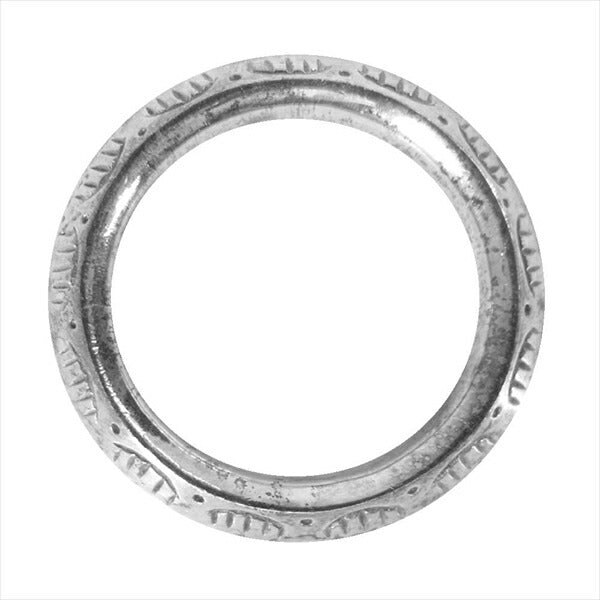 CALEE キャリー Triangle ring ナロー トライアングル 指輪 刻印 リング シルバー 16号程度【中古】