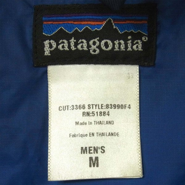 patagonia パタゴニア 83990F4 パフ タイ製 ポリエステル 中綿 ジャケット ネイビー系 M【中古】